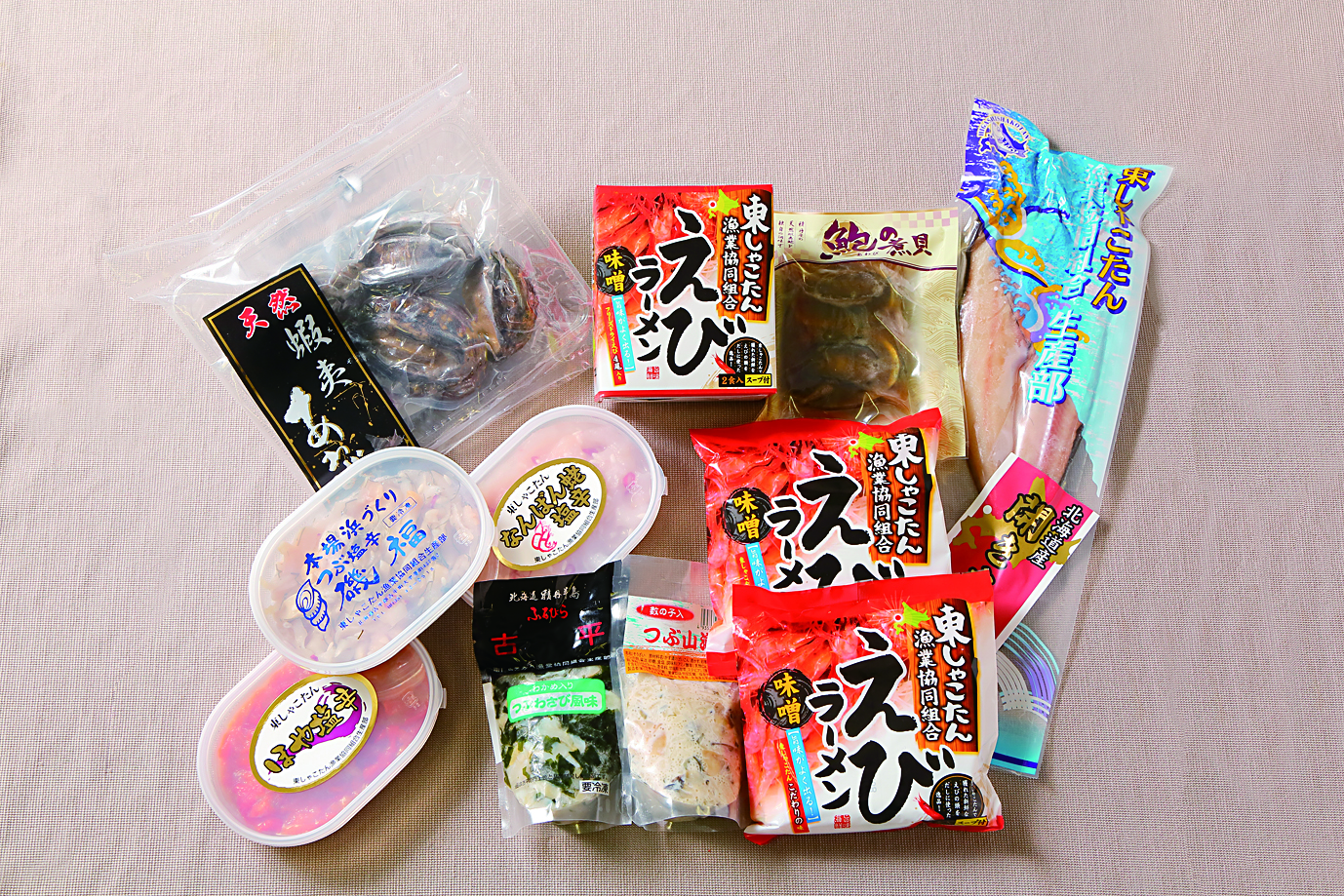 東しゃこたん漁協生産部直売所